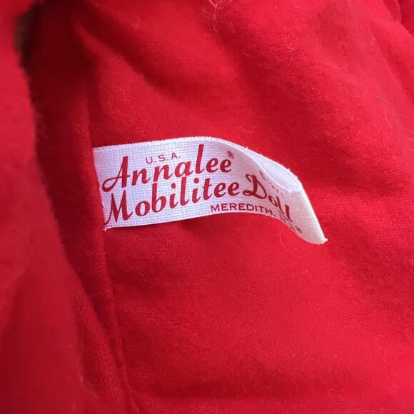 Vintage 1970s Annalee Mobilitee 30" Santa & Mrs Claus Dolls Door Greeters - Picture 15 of 16